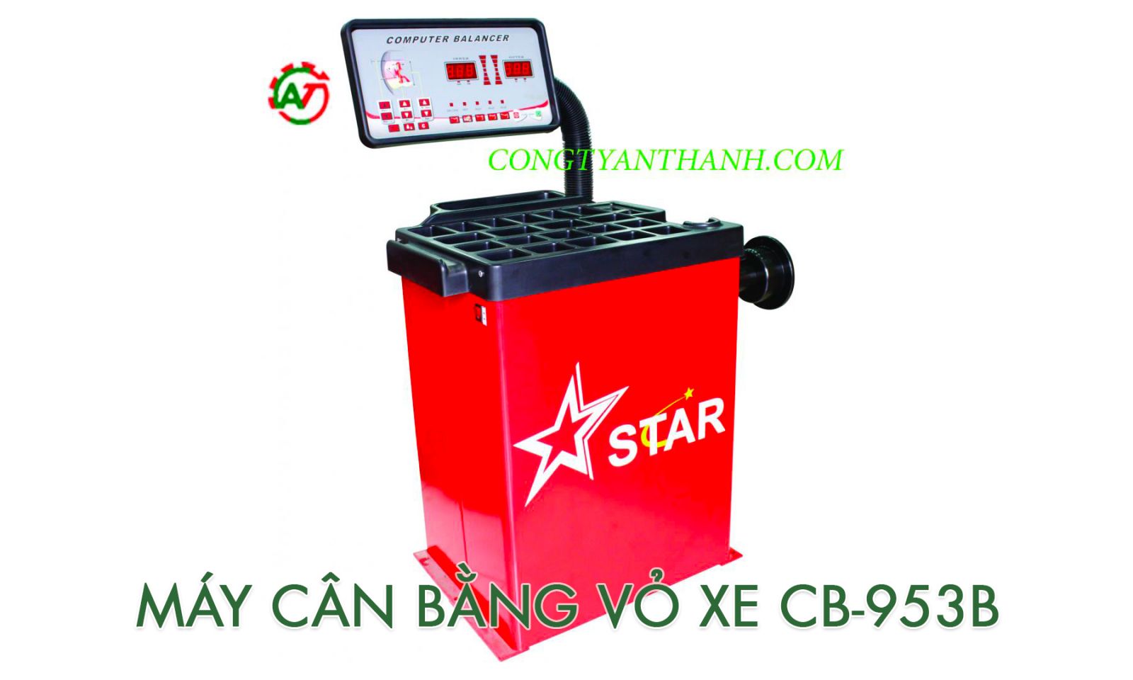 Máy cân bằng vỏ xe CB-953B đang được khách hàng ưa chuộng